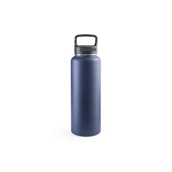 SINNER. Borraccia in acciaio inox riciclato al 90% con grande capacità fino a 1200 mL - Blu scuro