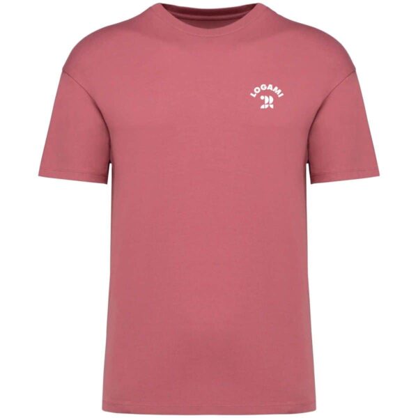 Maglietta unisex in cotone biologico con spalle cascanti