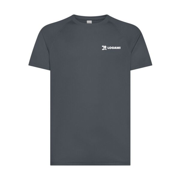 Maglietta sportiva traspirante a maniche raglan