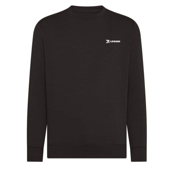 Felpa unisex in cotone organico e poliestere riciclato