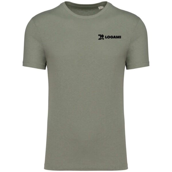 Maglietta unisex in cotone biologico e lino