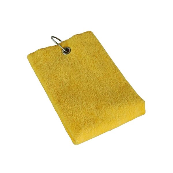 Golf Towel 45x45 - yellow