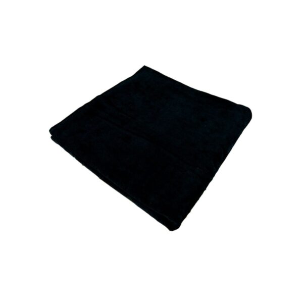 Velour Towel 90x180 - black