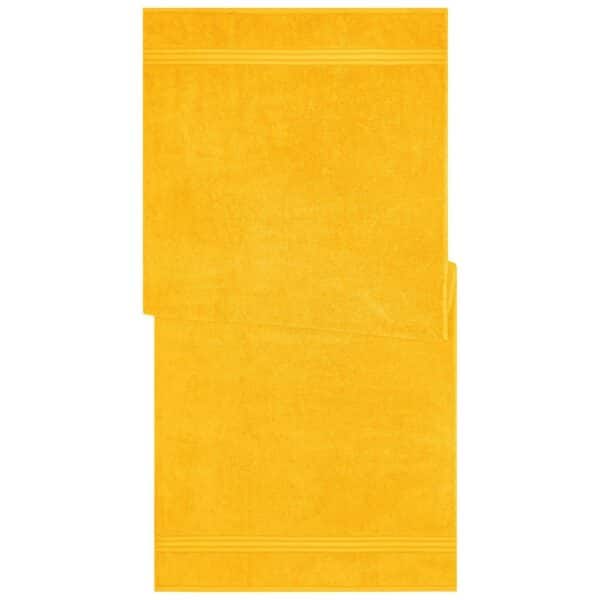 Sauna Sheet 70x180 - gold-yellow