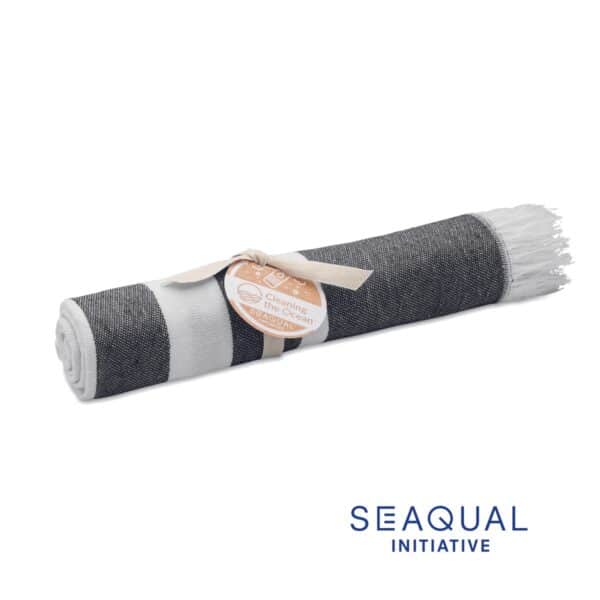 SEAQUAL® telo hammam 100x170 - Grigio