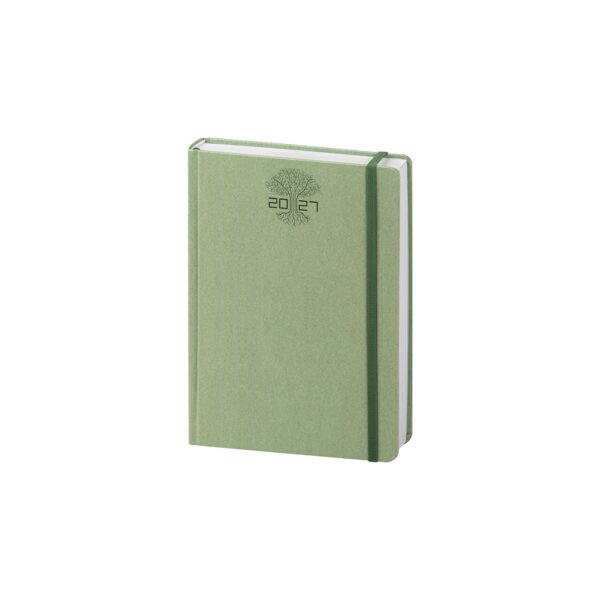 Agenda giornaliera ecologica con elastico