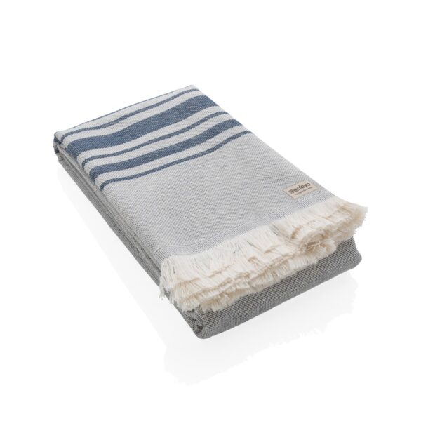 Telo Ukiyo Yumiko AWARE™ Hammam 100x180 cm - blu navy