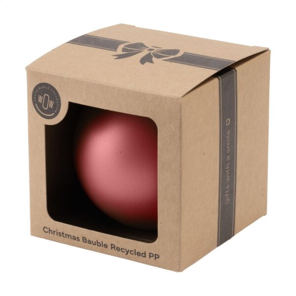 Ninnolo Ø7cm Recycled PP in Box - Made in Europe - rosso