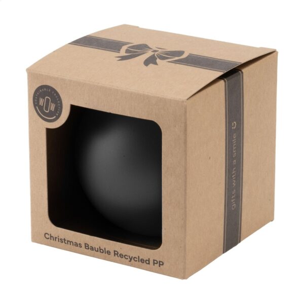 Ninnolo Ø7cm Recycled PP in Box - Made in Europe - nero