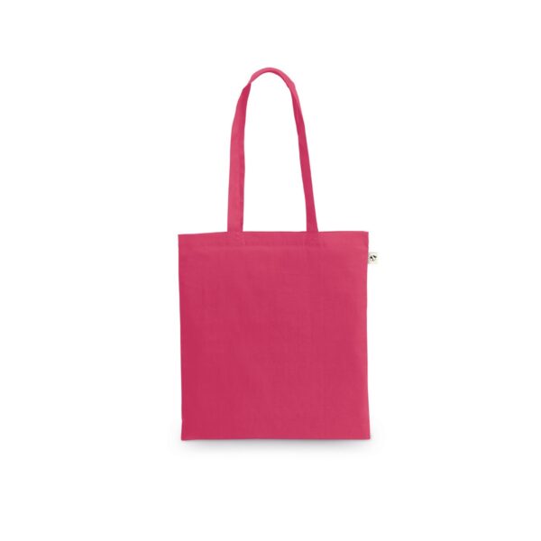 MEXICO. Borsa in cotone riciclato (70%) e poliestere (30% rPET) (150 g/m²) - Rosa