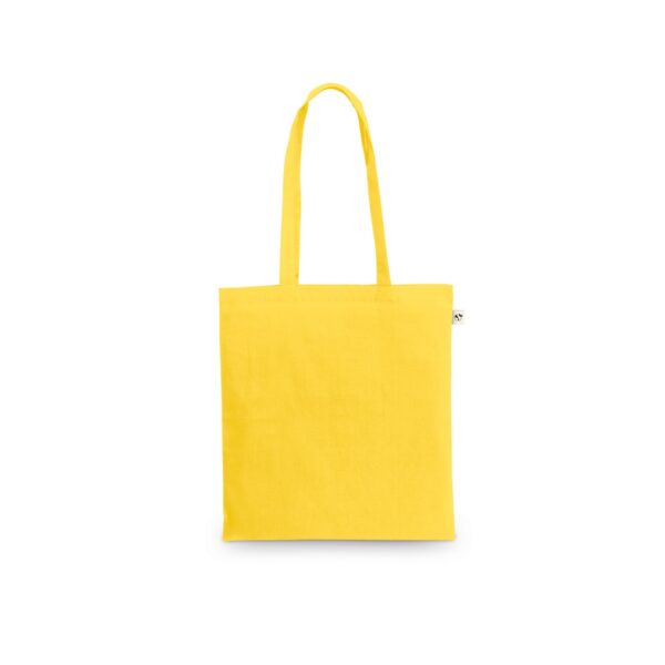MEXICO. Borsa in cotone riciclato (70%) e poliestere (30% rPET) (150 g/m²) - Giallo