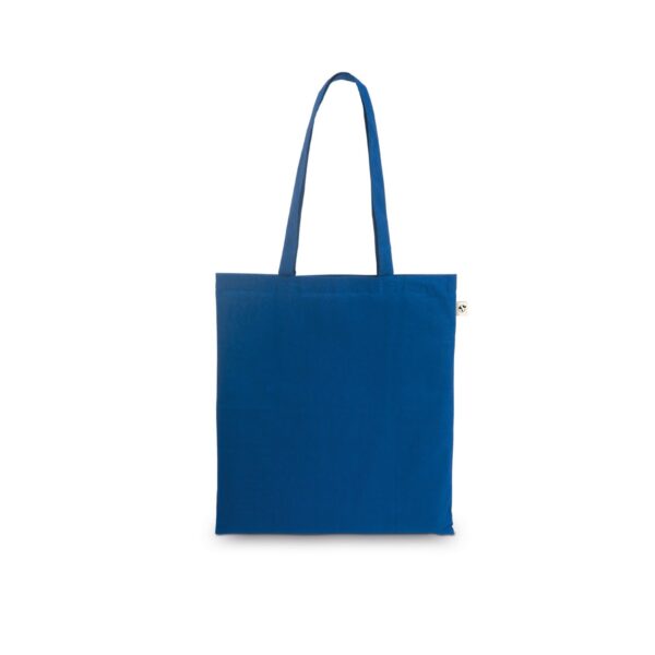 MEXICO. Borsa in cotone riciclato (70%) e poliestere (30% rPET) (150 g/m²) - Blu reale