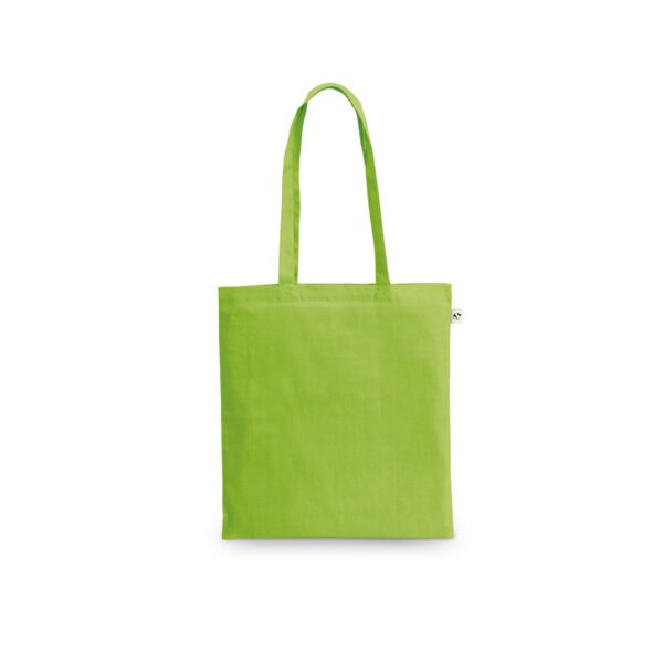 MEXICO. Borsa in cotone riciclato (70%) e poliestere (30% rPET) (150 g/m²) - Verde chiaro