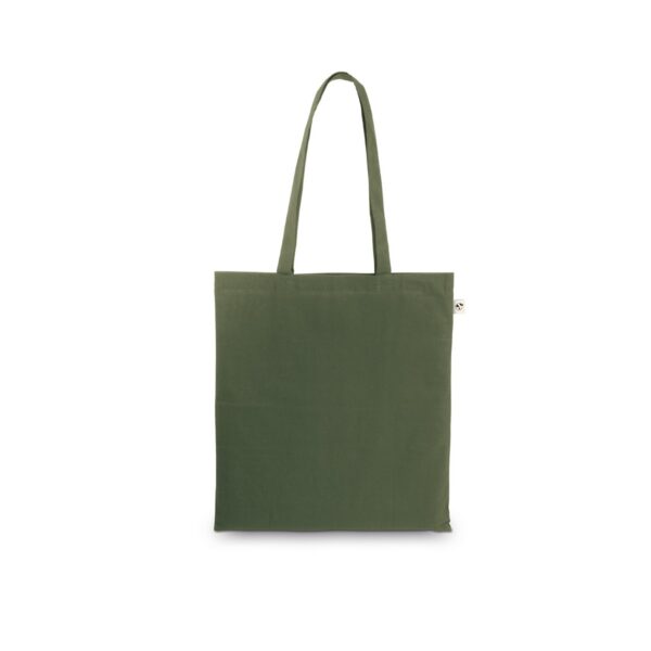 MEXICO. Borsa in cotone riciclato (70%) e poliestere (30% rPET) (150 g/m²) - Verde militare