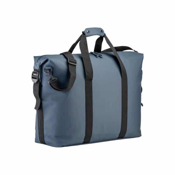 Borsone da viaggio in soft PU water resistant - Blu