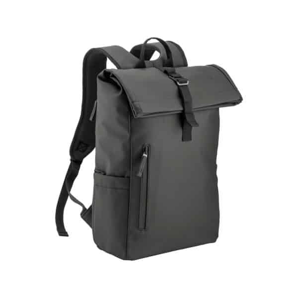 Zaino porta PC (15") in Soft PU water resistant - Nero