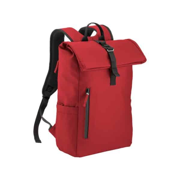 Zaino porta PC (15") in Soft PU water resistant - Rosso