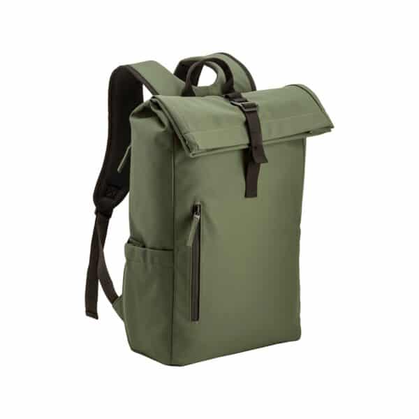 Zaino porta PC (15") in Soft PU water resistant - Verde
