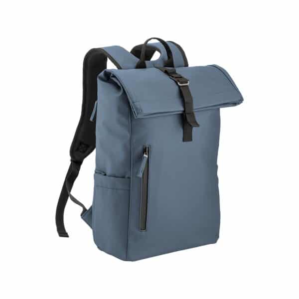 Zaino porta PC (15") in Soft PU water resistant - Blu