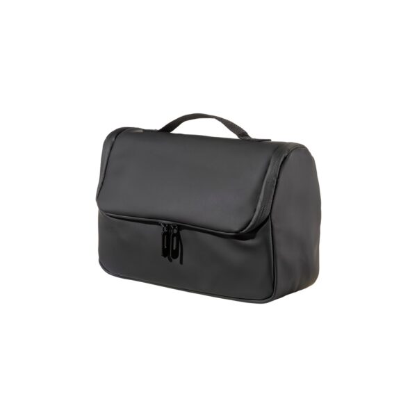 Beauty case in soft PU water resistant. - Nero