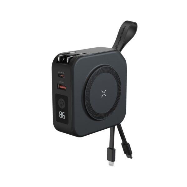 Caricatore universale 5 in 1 con powerbank 10.000 mAh