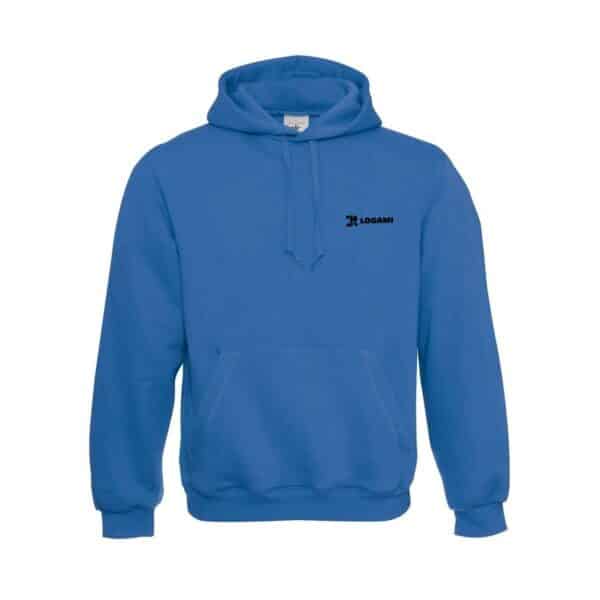 Felpa con cappuccio unisex garzata 280 g/m²