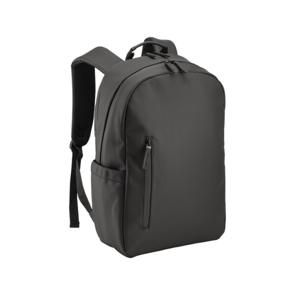 Zaino porta PC (15") in Soft PU water resistant - Nero