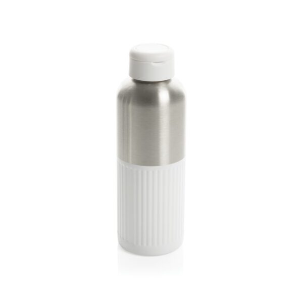 Bottiglia Ripple con manico in rAcciaio RCS 750ML - bianco
