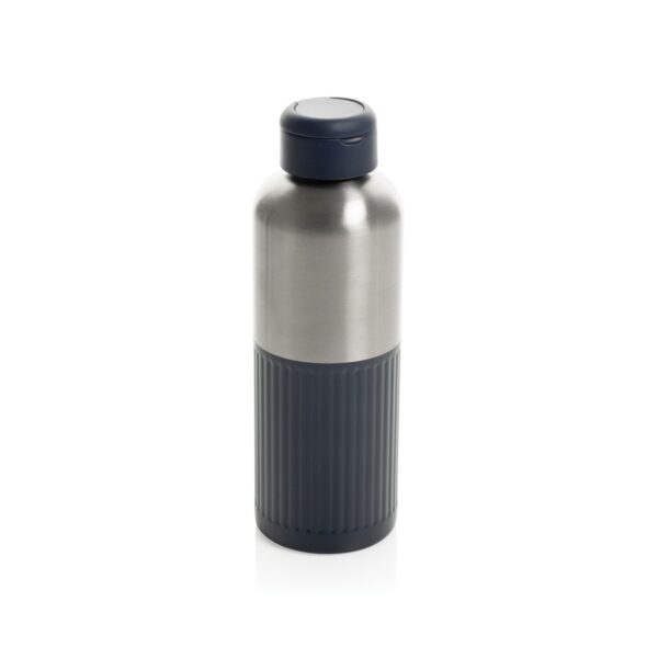 Bottiglia Ripple con manico in rAcciaio RCS 750ML - blu navy