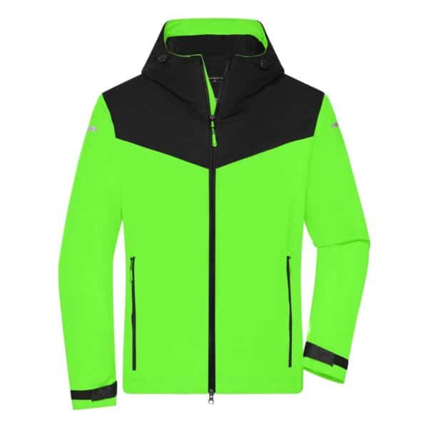 Men's Allweather Jacket - bright-green/black