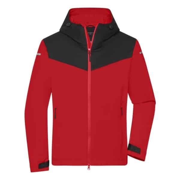 Men's Allweather Jacket - light-red/black/light-red