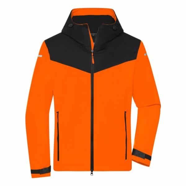 Men's Allweather Jacket - neon-orange/black