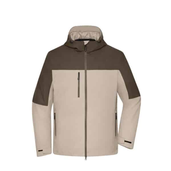 Men‘s 3-in-1 Jacket GRS - sandstone/muddy-brown
