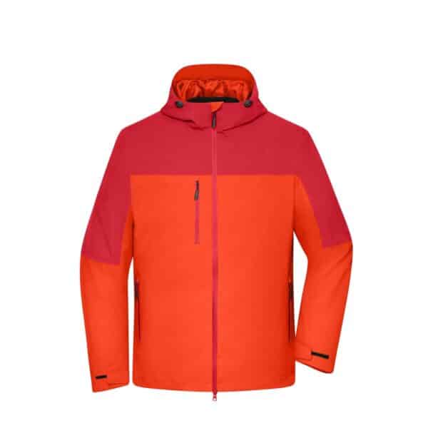 Men‘s 3-in-1 Jacket GRS - spicy-orange/red