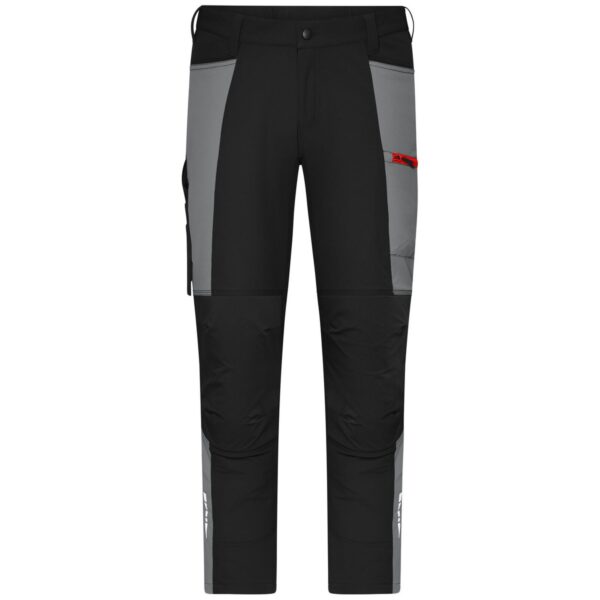 Workwear Pants (All-Season) 4-Way Stretch - black/metal-grey