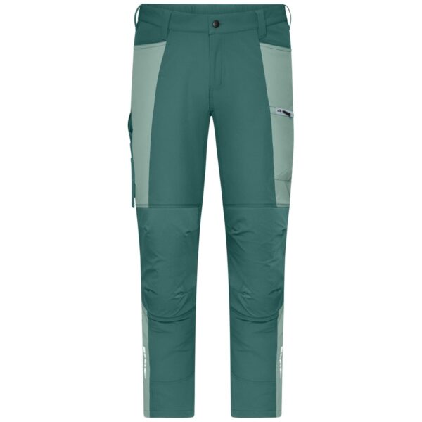 Workwear Pants (All-Season) 4-Way Stretch - industrial-green/foggy-green