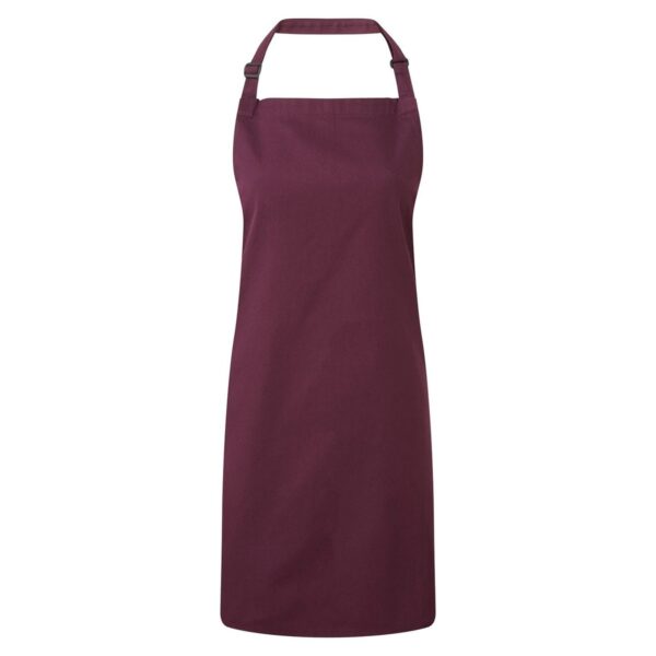 Colours Bib Apron - aubergine