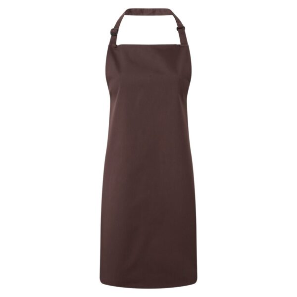 Colours Bib Apron - brown