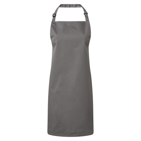 Colours Bib Apron - dark grey
