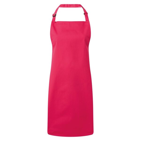 Colours Bib Apron - hot pink