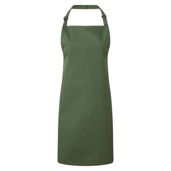 Colours Bib Apron - moss
