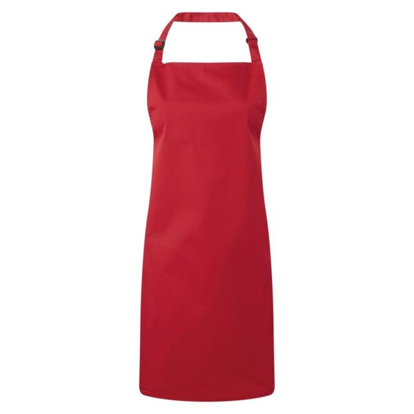Colours Bib Apron - red