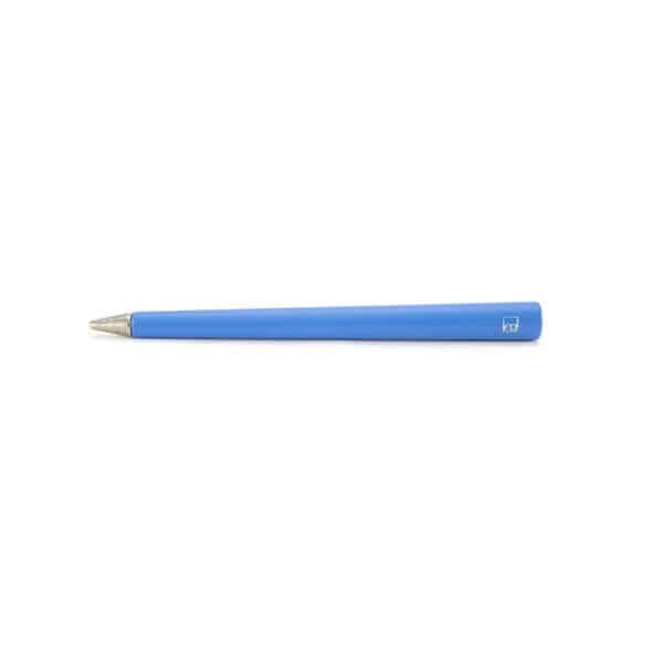 matita inifita personalizzata primina in colore blu, regali azinedali personalizzabili blu
