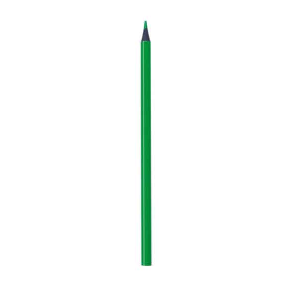 matita personalizzabile verde con mina evidenziatore, gadget legno, gadget ufficio
