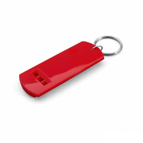 fischietto personalizzato portachiavi colore rosso, gadget tifo, gadget portachiavi, gadget personalizzato