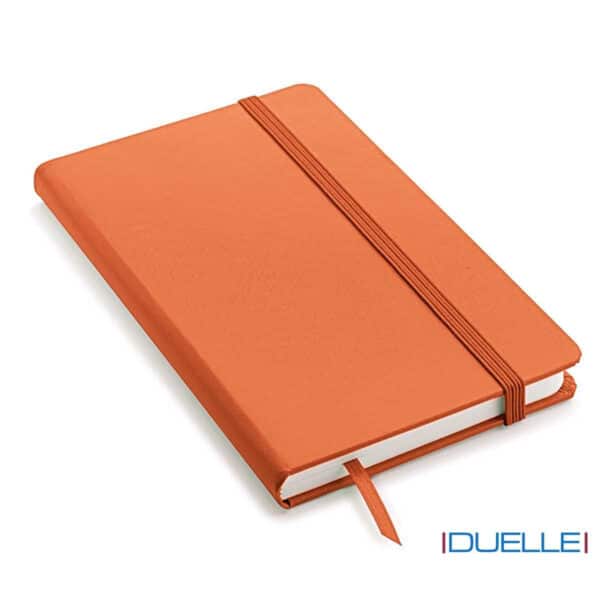 Quaderno appunti personalizzabile tipo moleskine A5 colore arancione
