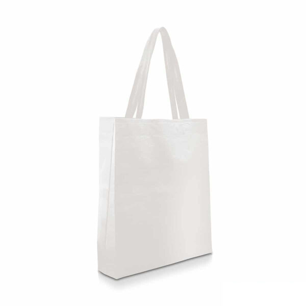 Shopper personalizzabile in TNT colore bianco