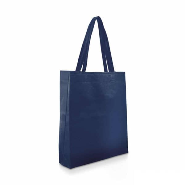 Shopper personalizzabile in TNT colore blu navy