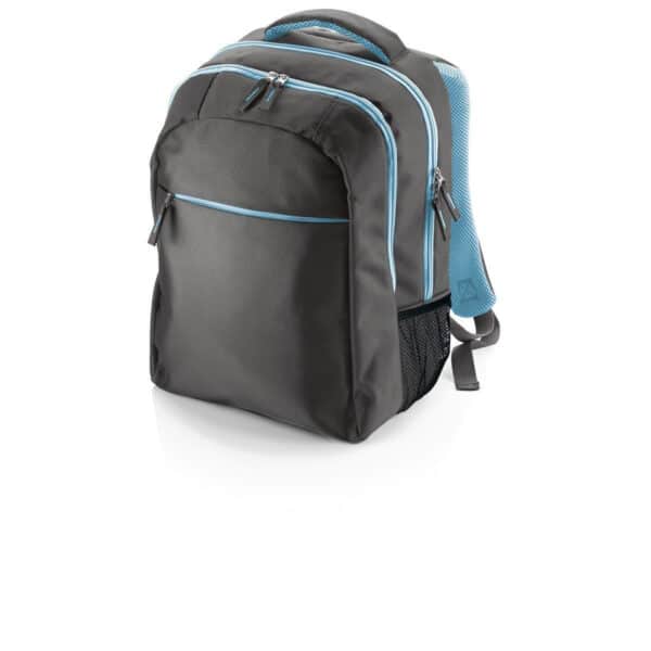 Zainetto personalizzabile porta pc azzurro