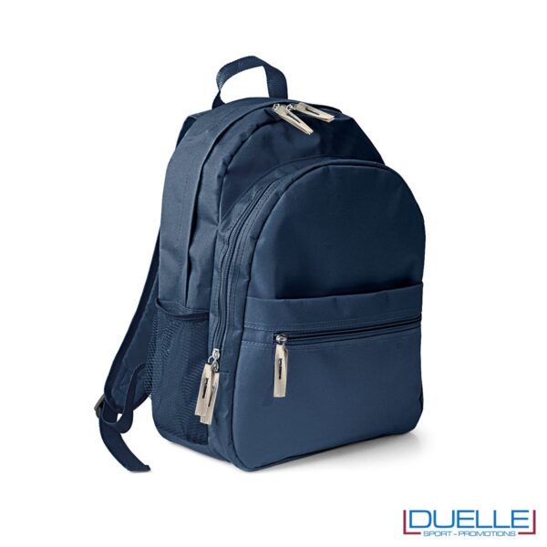 zaino personalizzato, zaino per lo sport e il tempo libero - zaino economico personalizzato blu navy